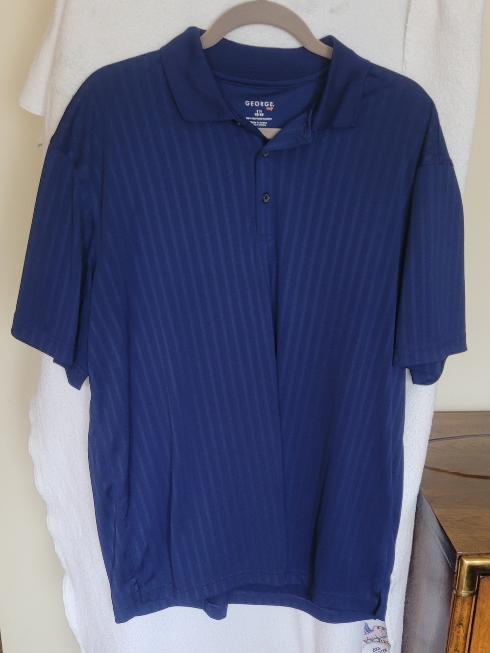 George Deep Blue Polo Golf Shirt